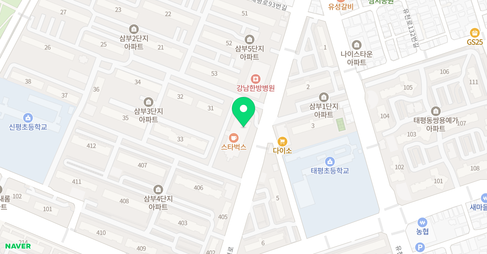아리엘 피아노학원 위치