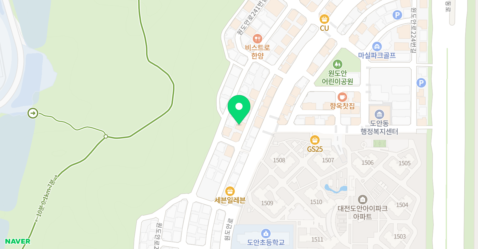 오키드아트 미술클래스 위치