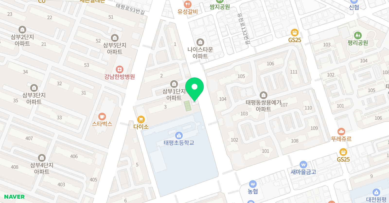 누보스튜디오 음악교습소 위치