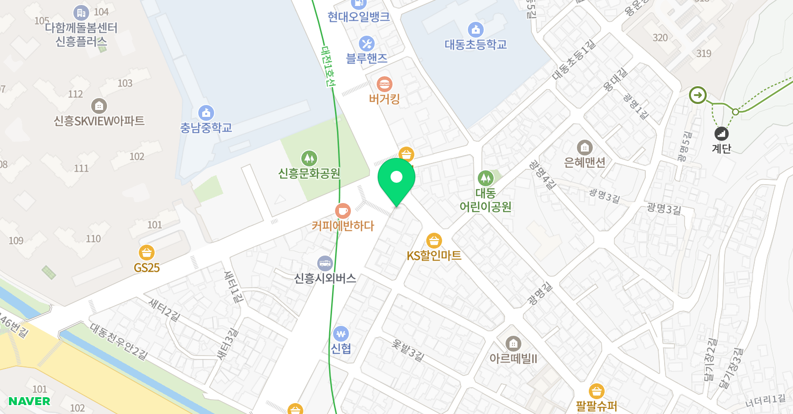 김윤아무용 아카데미 위치