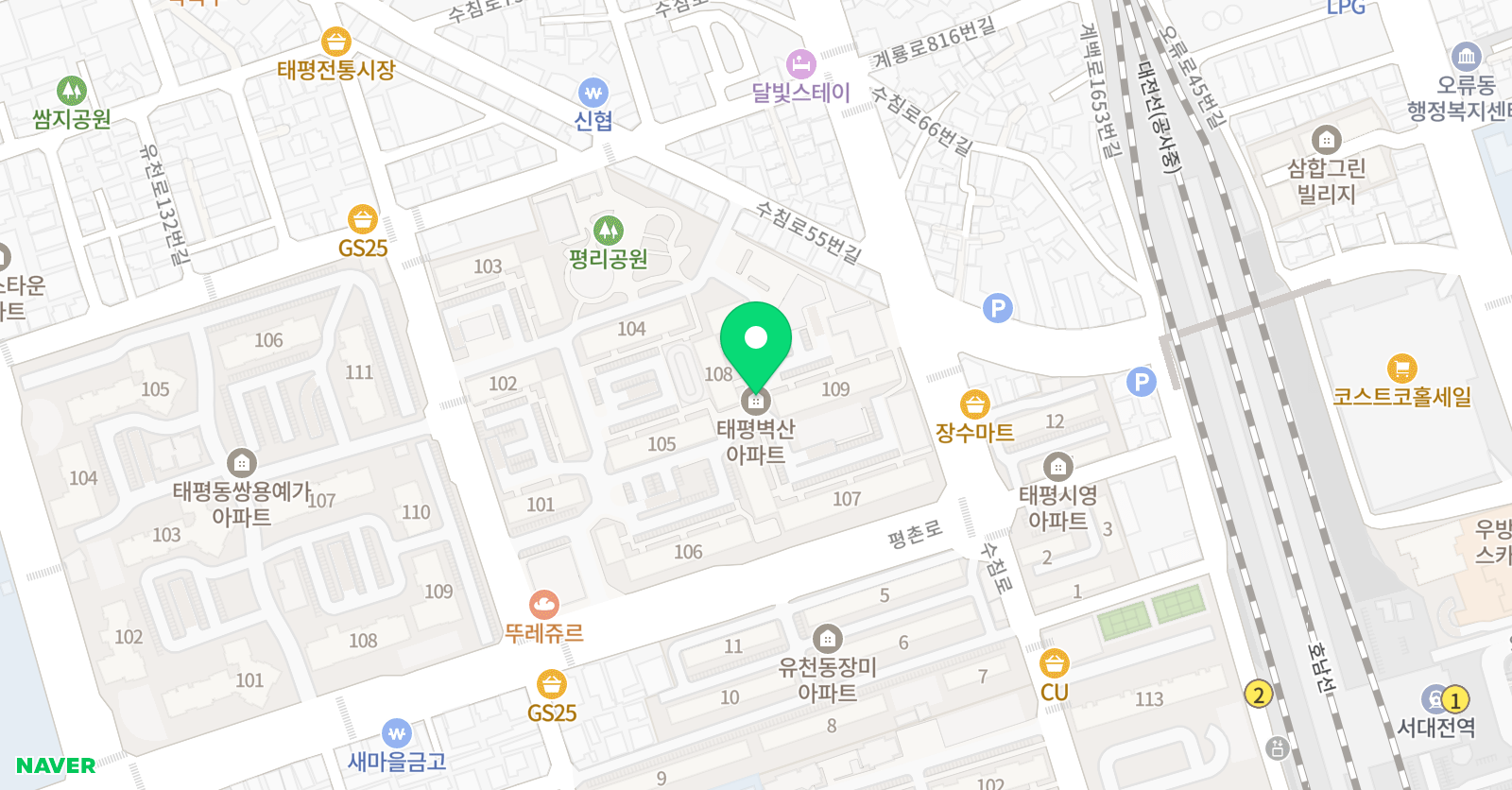 한소리 음악학원 위치