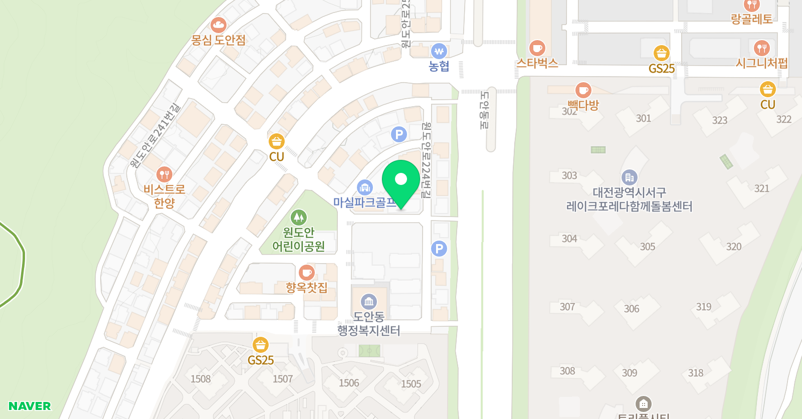 청우 태권도 위치