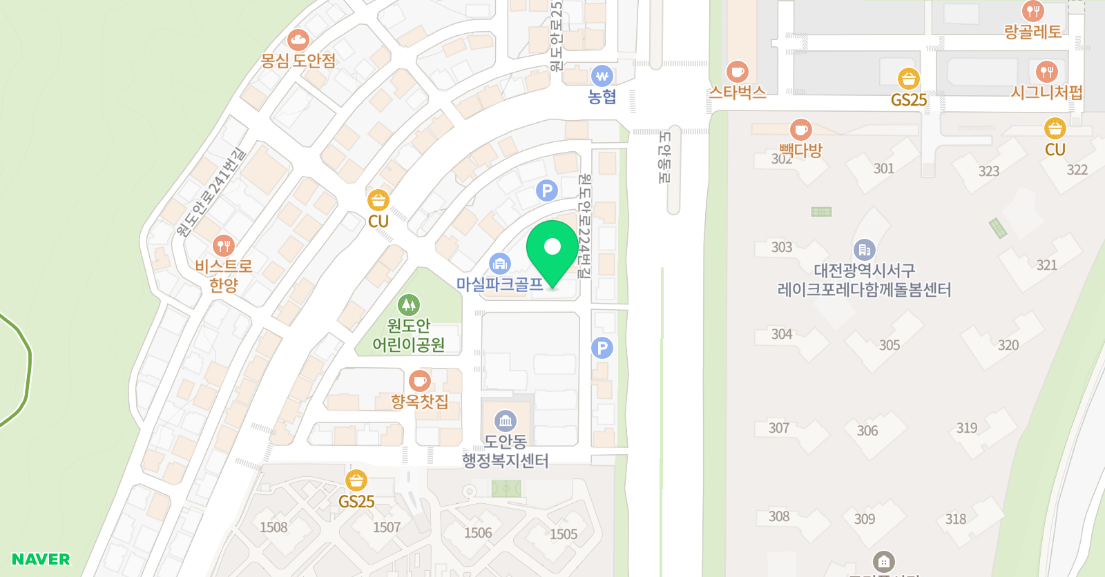 순수 수학 영어학원 위치
