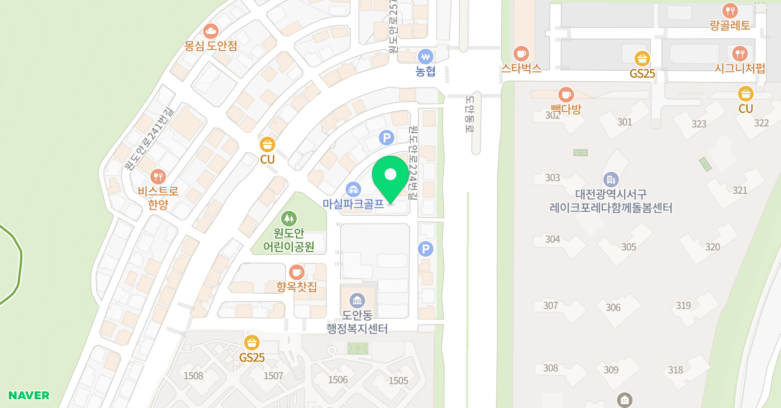 라라 발레필라테스학원 위치