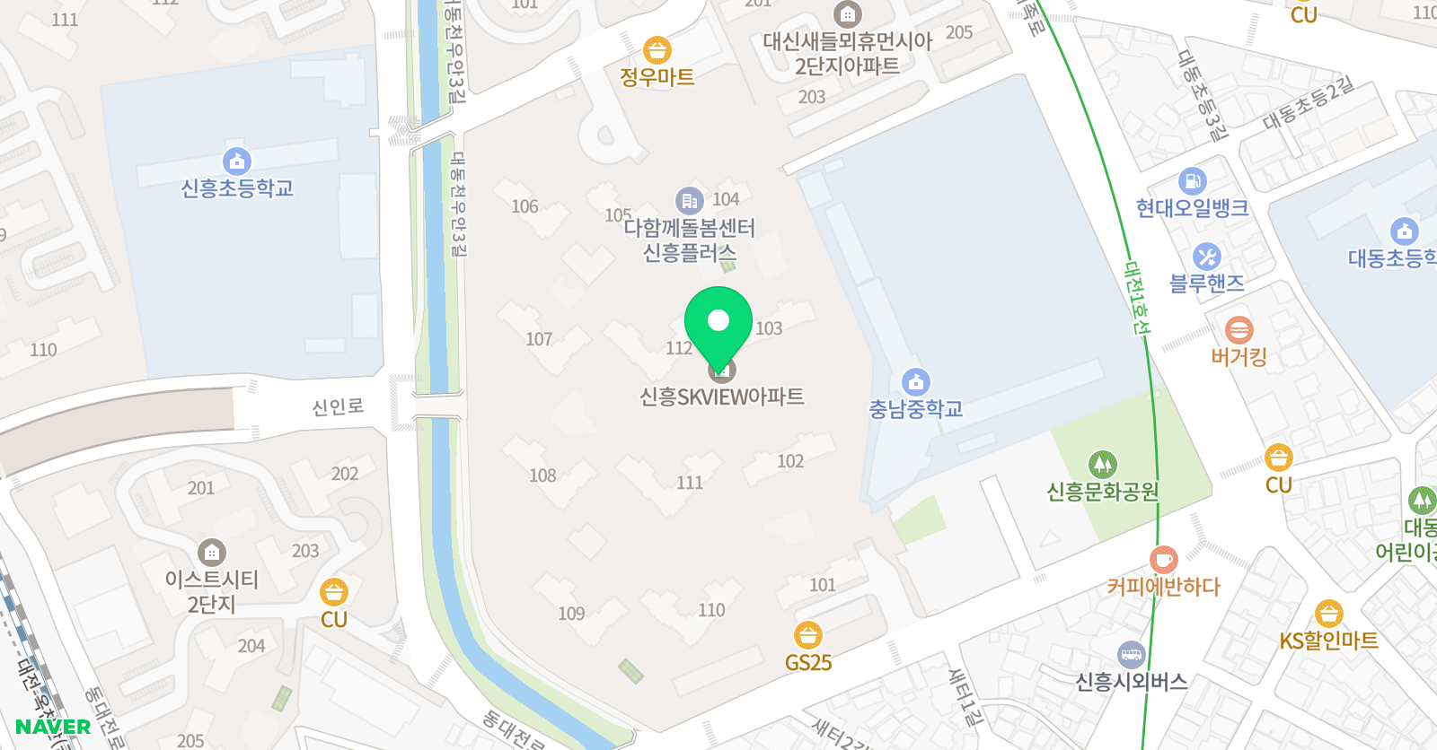 에스케이푸르넷 공부방 위치