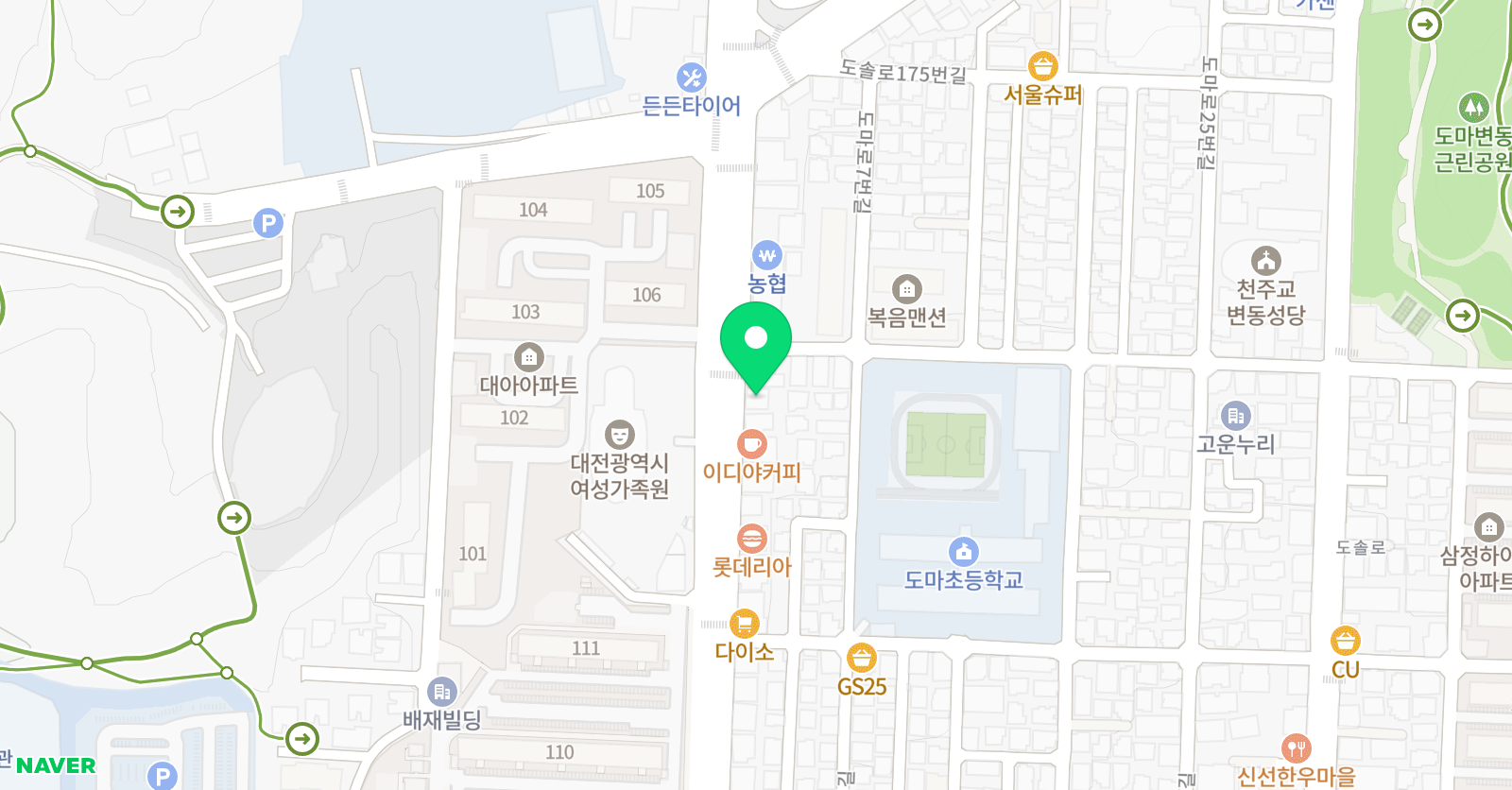 윤선생 우리집앞영어교실 대전도마점 위치