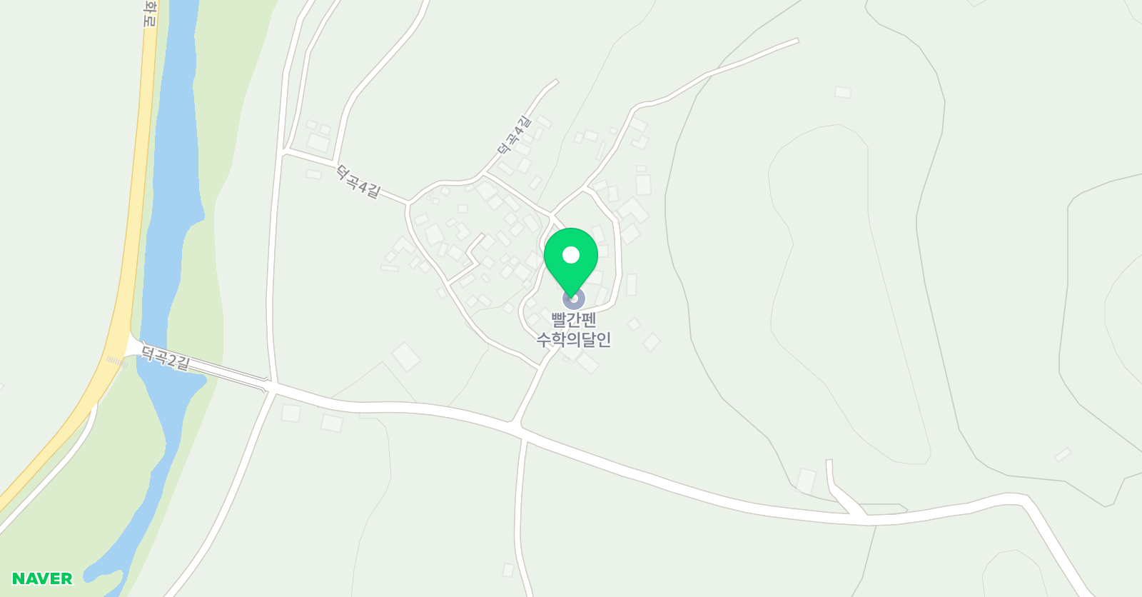 빨간펜 수학의달인 영덕점 위치