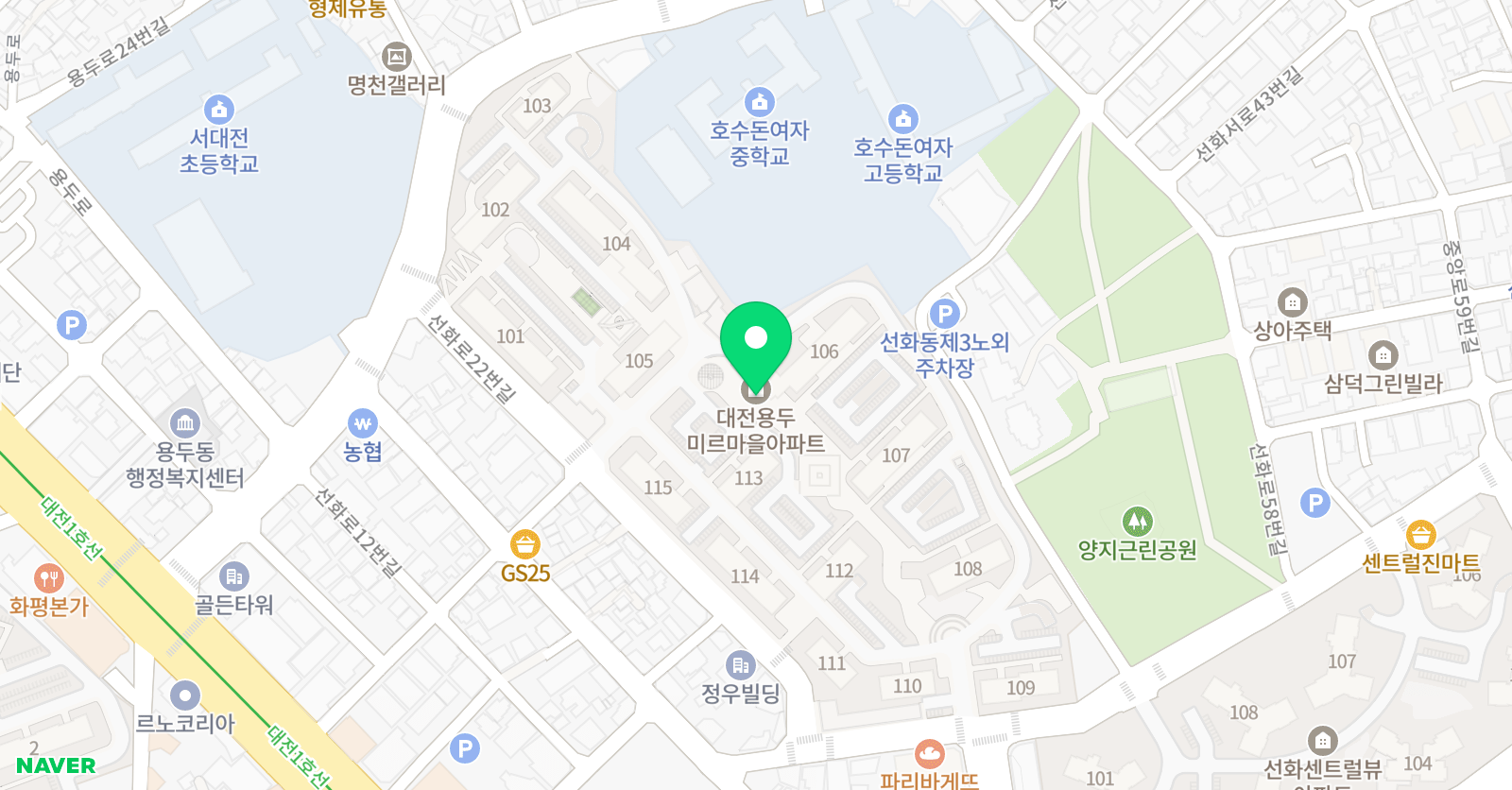 미르 초중 수학과외 위치