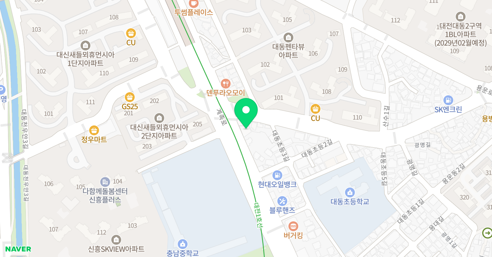 파다주 짓수 대동지부 위치