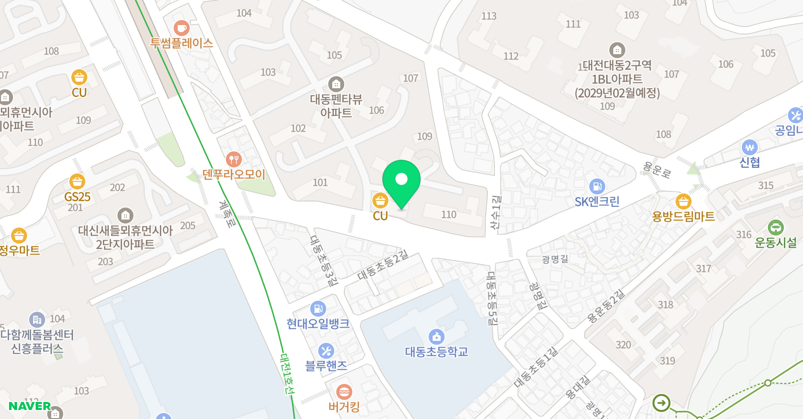 펜타뷰 예소피아노 교습소 위치