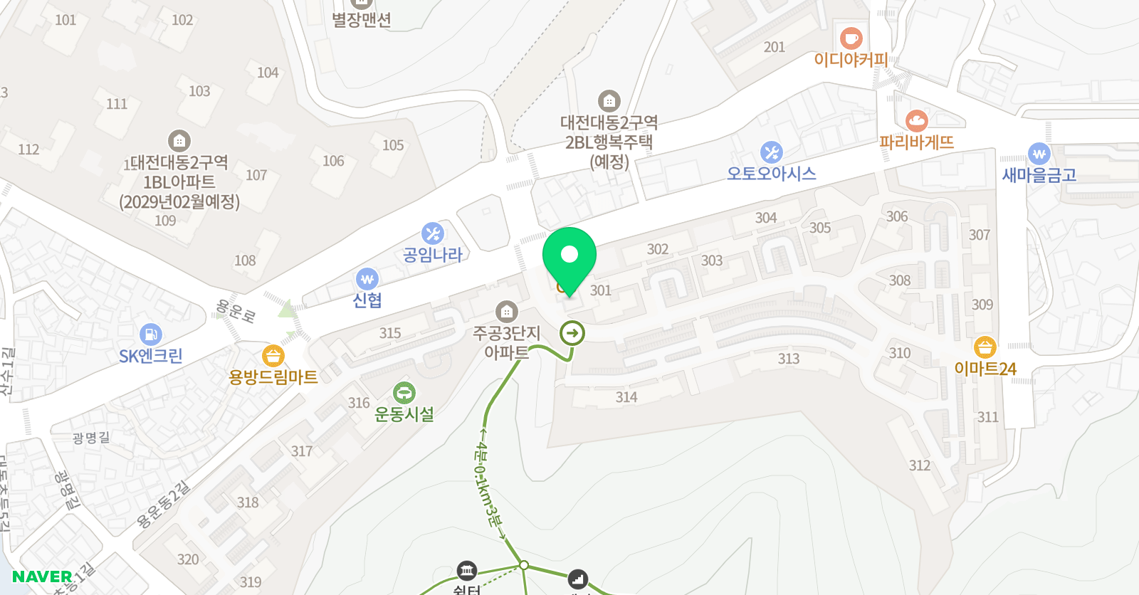 용방 음악학원 위치