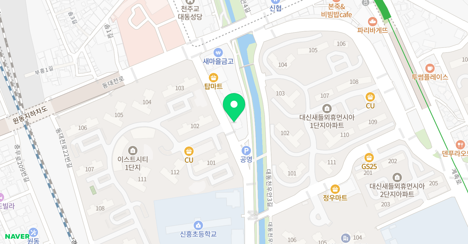 바하 음악학원 위치