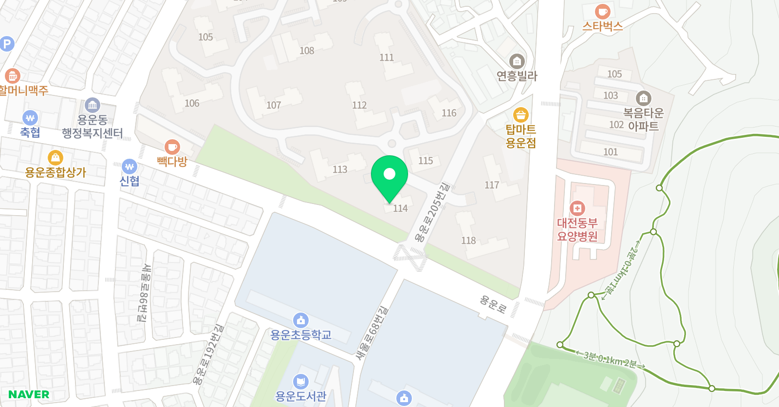 에코포레 우등생 공부방 위치