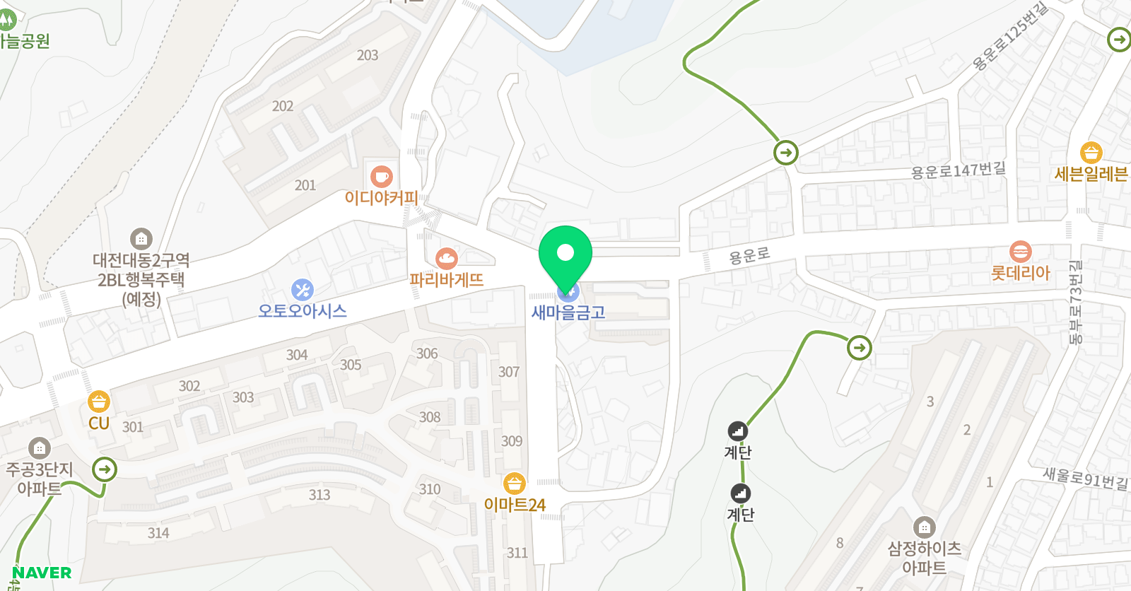 푸르네 미술학원 위치