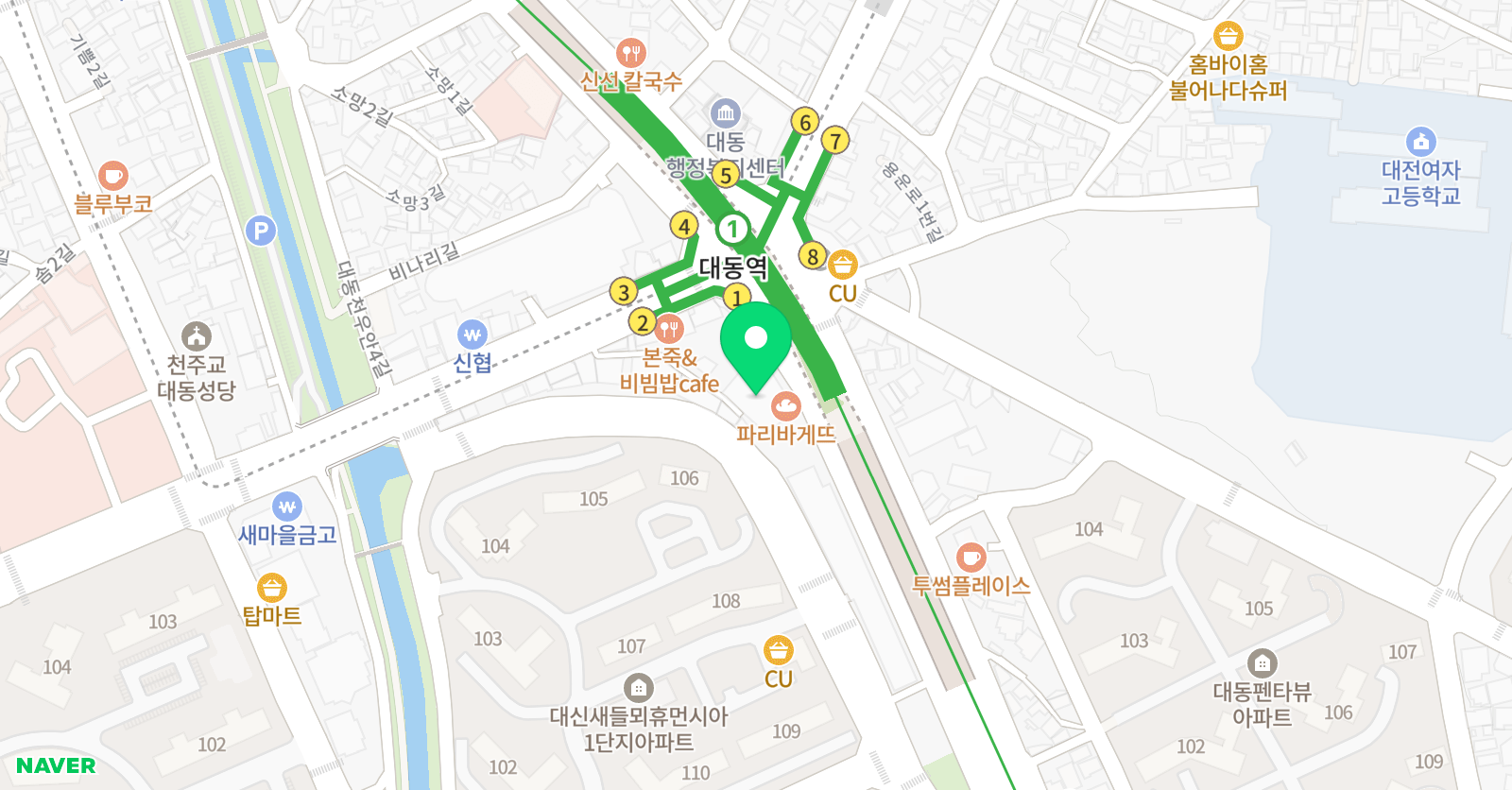 노아 음악학원 위치