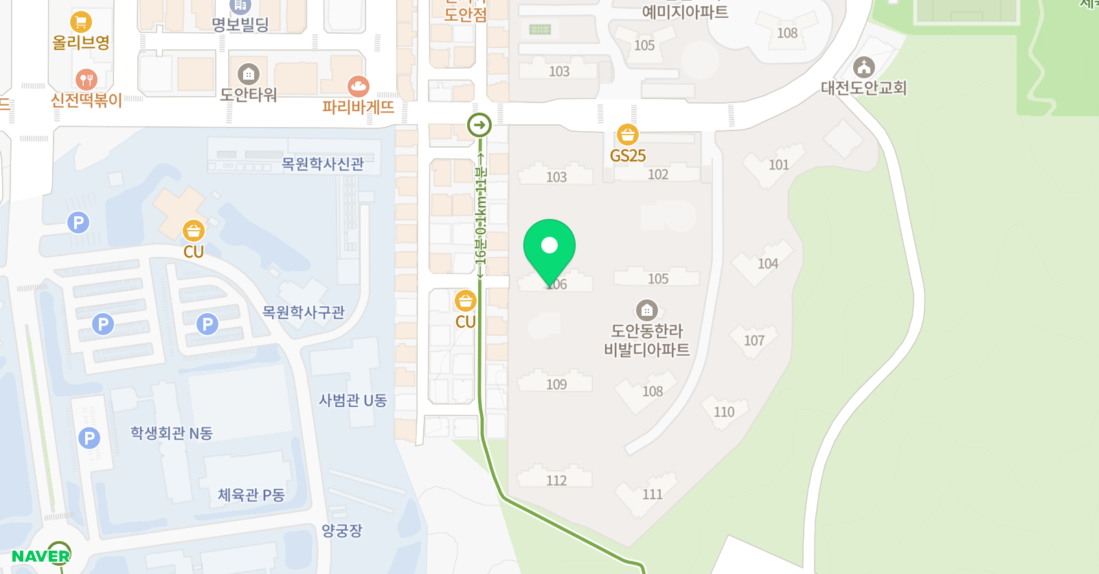 빨간펜 수학의달인 도안한라비발디점 위치