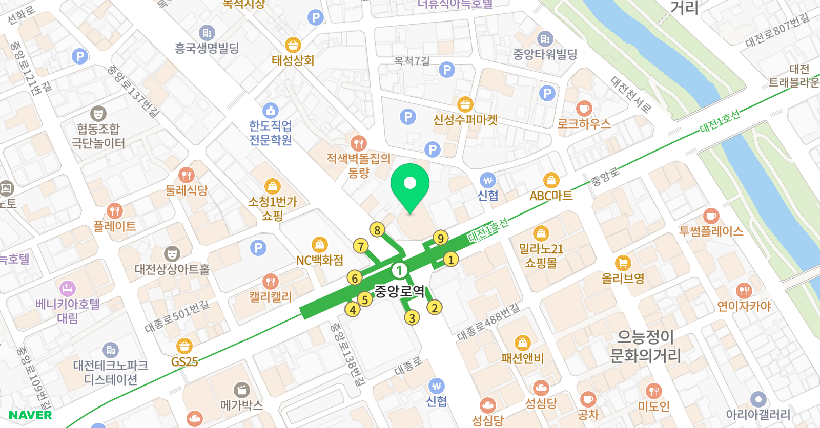 굿앤조이 실용음악학원 위치
