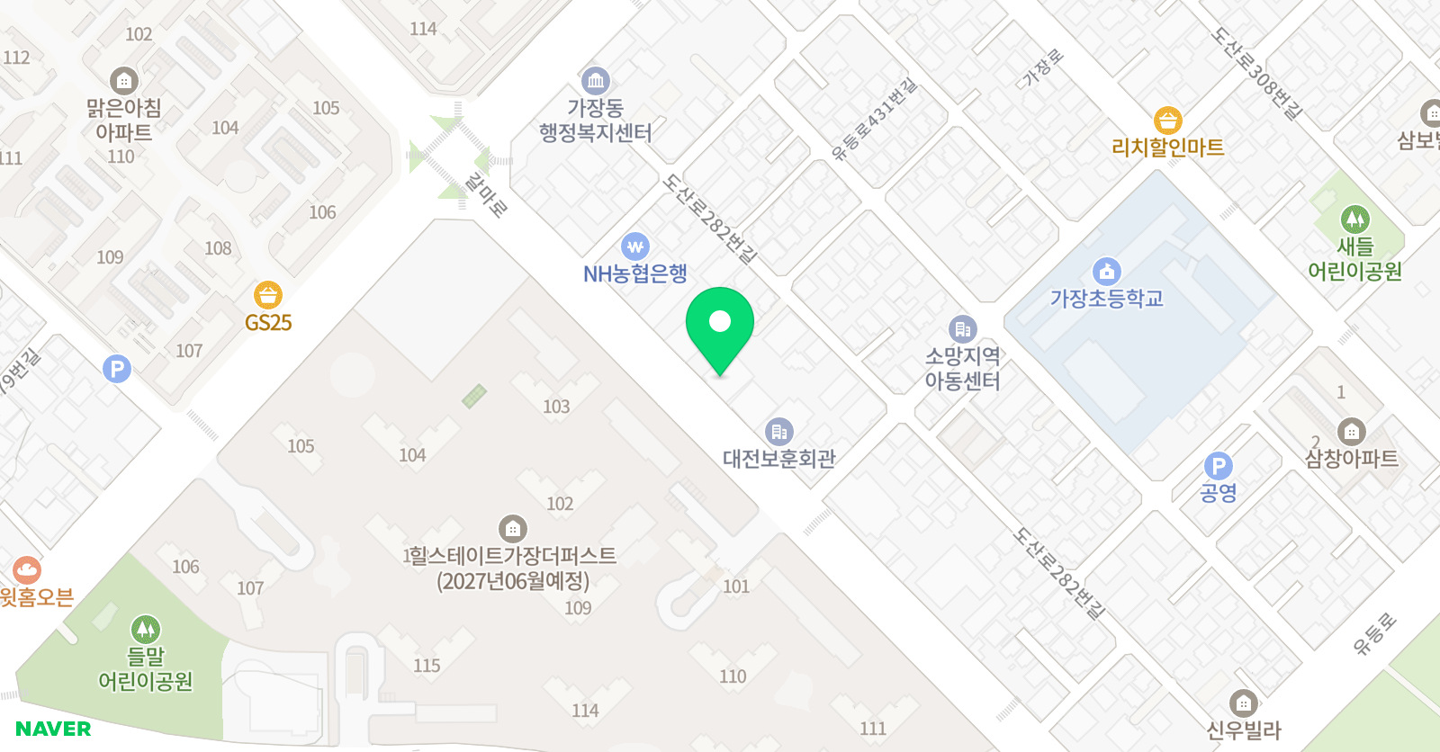 아트키즈팩토리 미술 위치