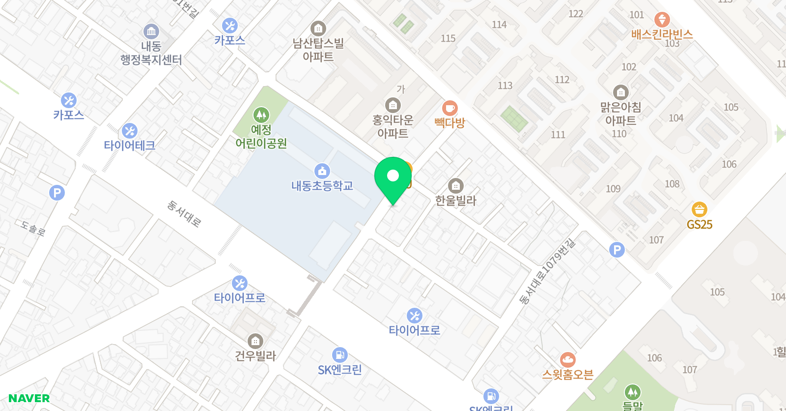 푸르넷 공부방 위치