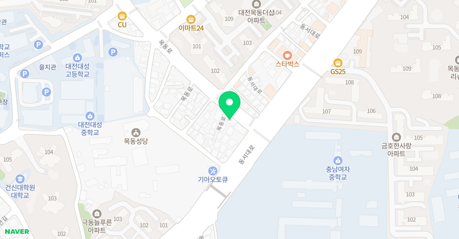 풀림 수학학원 위치