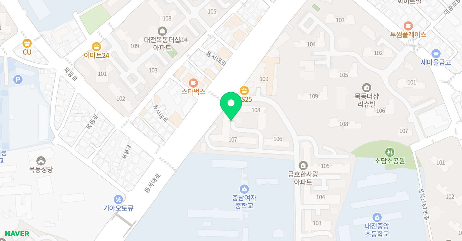 솔빛 공부방 위치