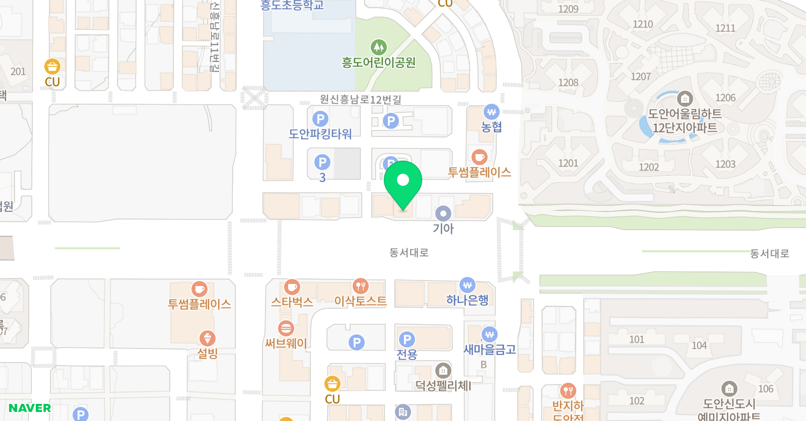 청운 수학 위치