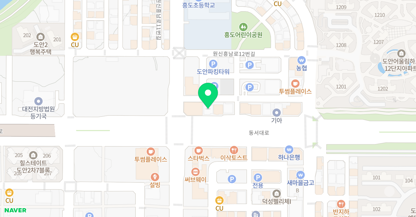 원신흥충효합기도 위치
