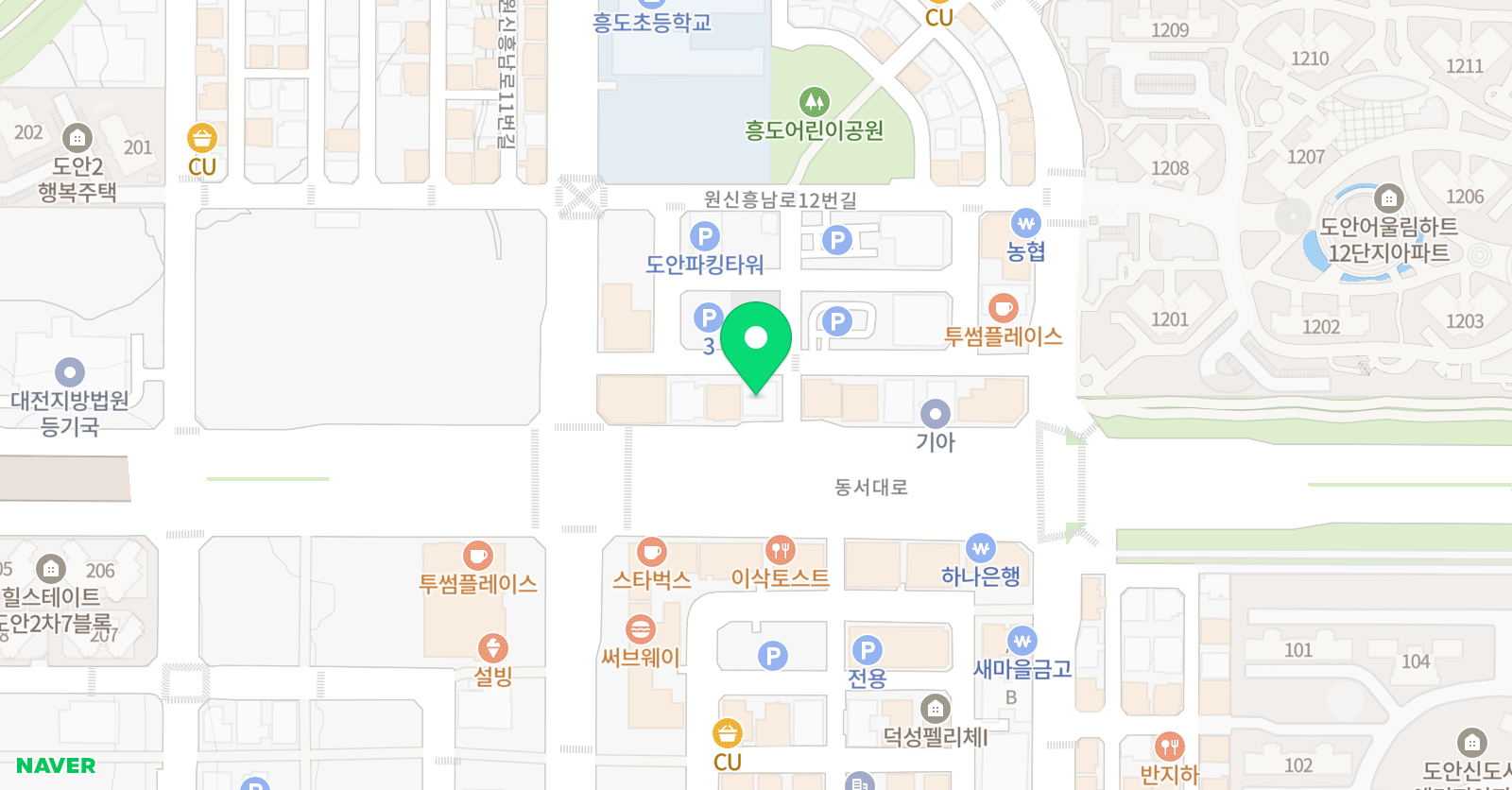 가르디차 국악학원 위치
