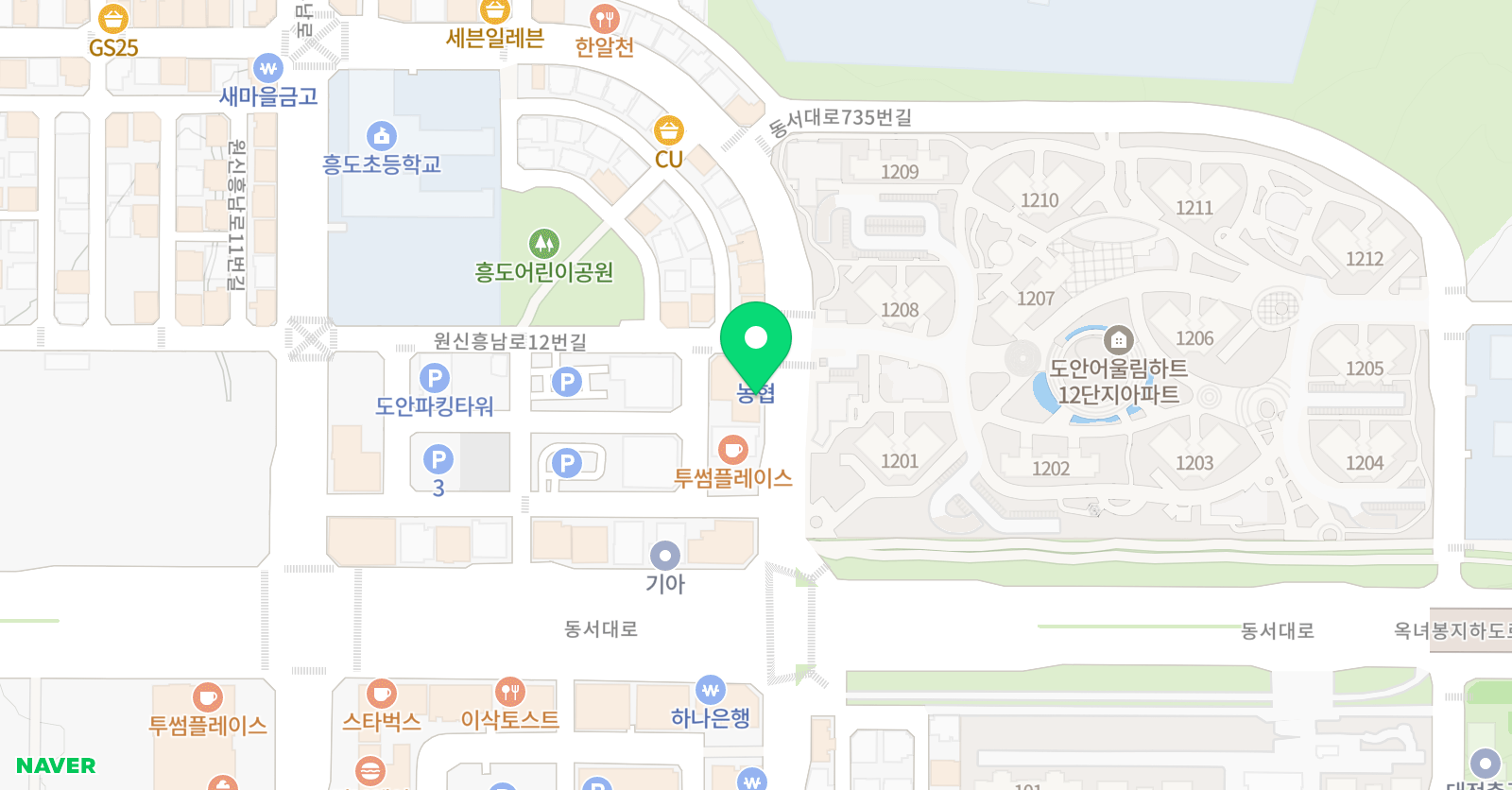 JK 영어학원 위치
