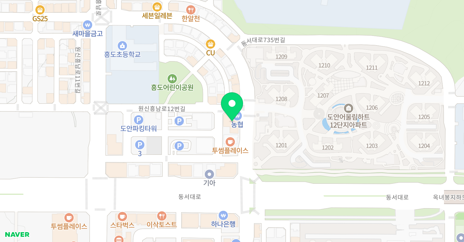 아담리즈 수학 유성센터 위치