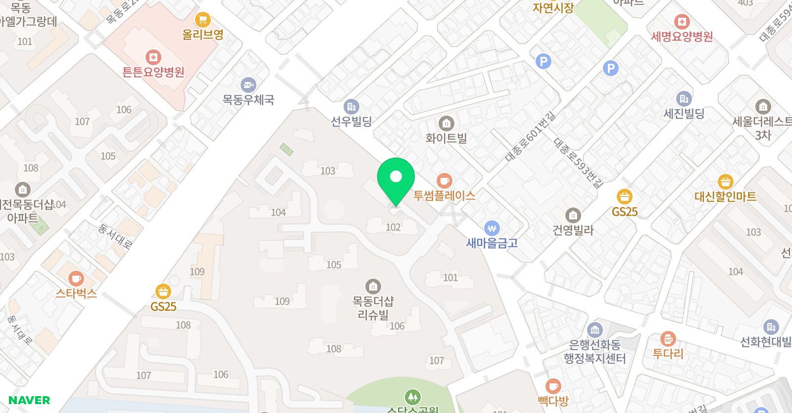 놀작i세상아트센타 미술교습소 위치