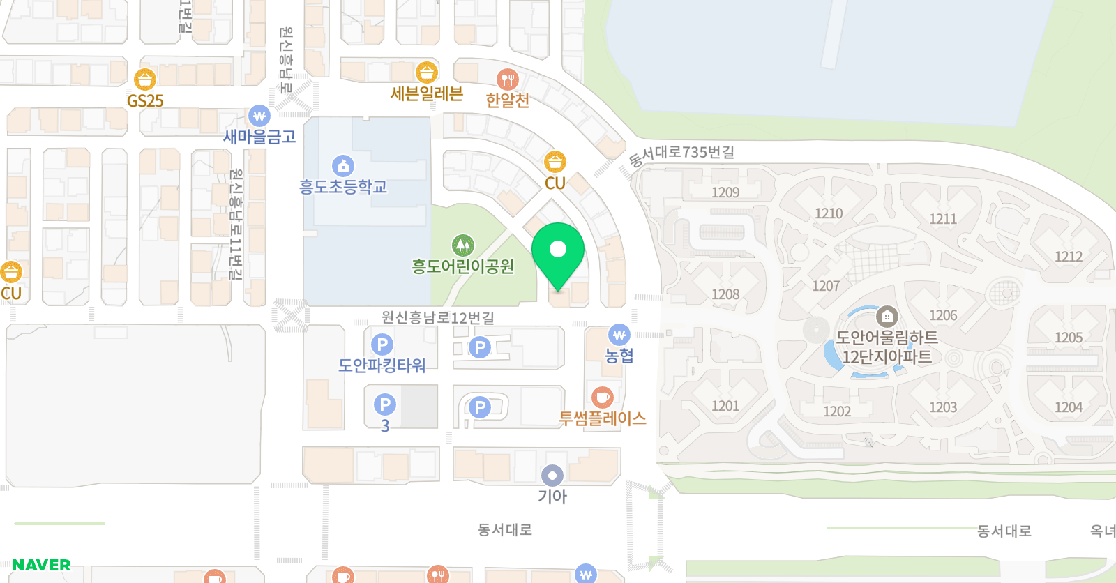 기탄사고력교실 원신흥 어울림점 위치
