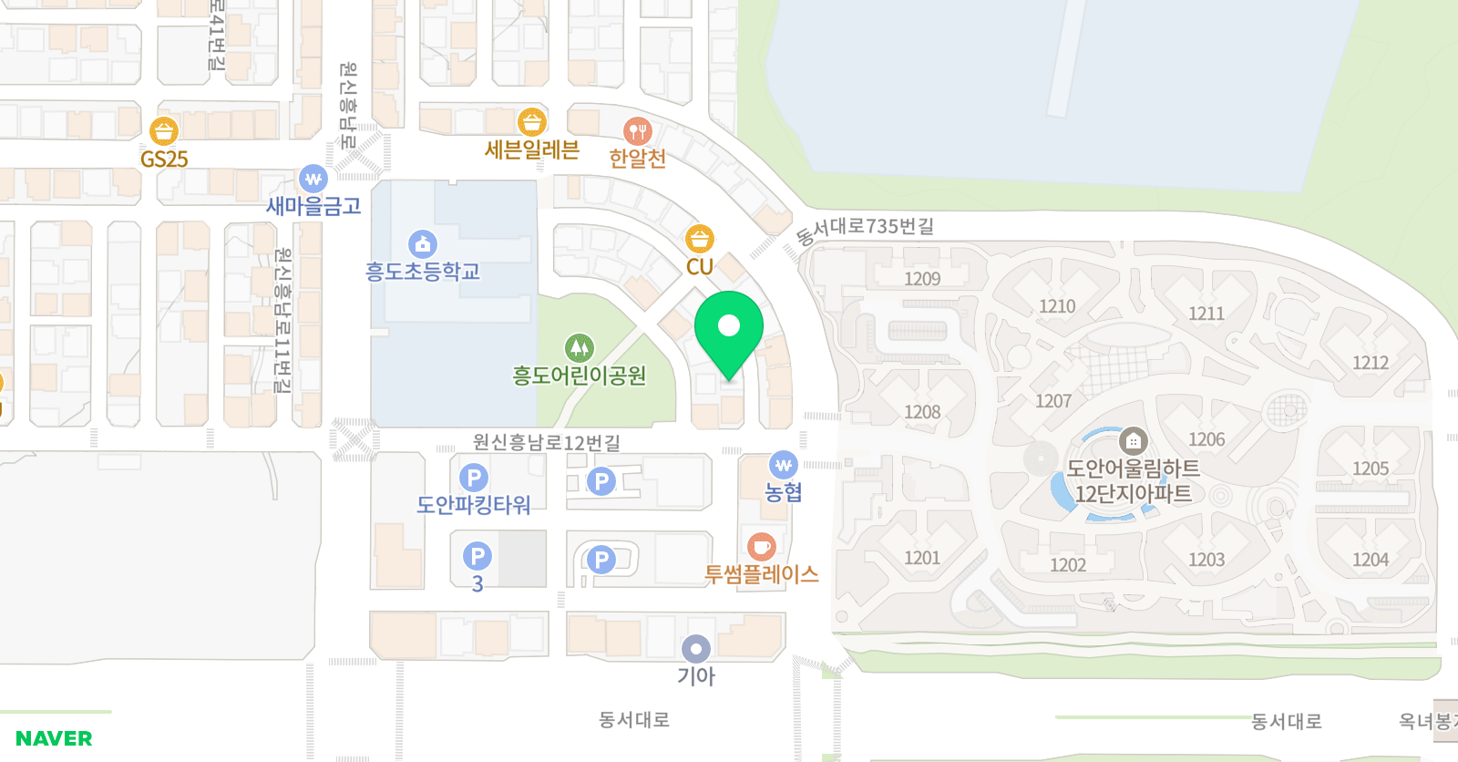 매쓰신 학원 위치