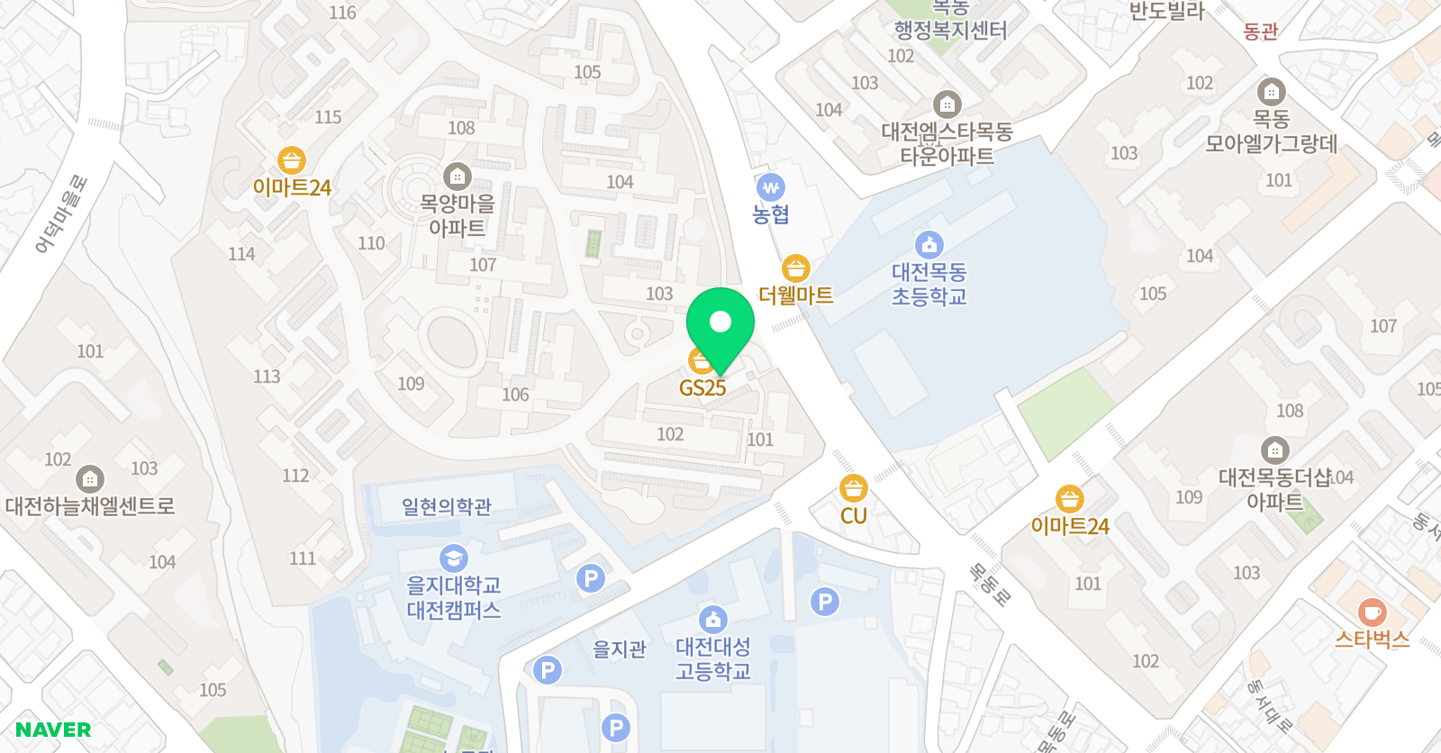 용인대다정 태권도 위치