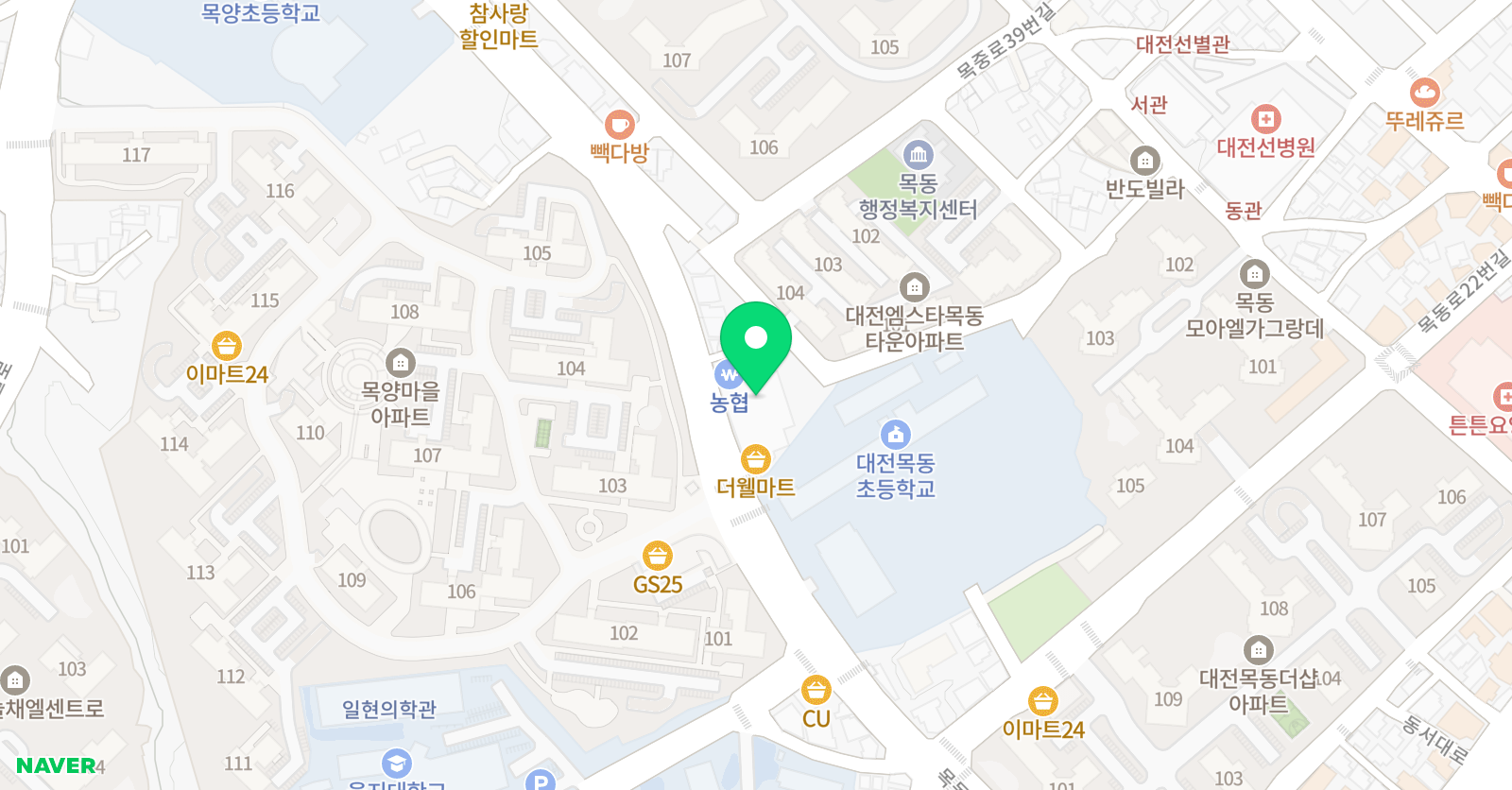엠베스트킴스 학원 위치