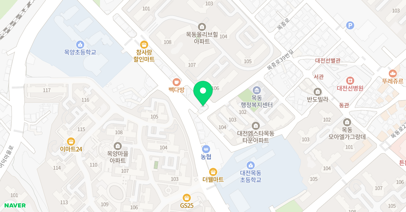 문리쉬 초중 영어 교습소 위치