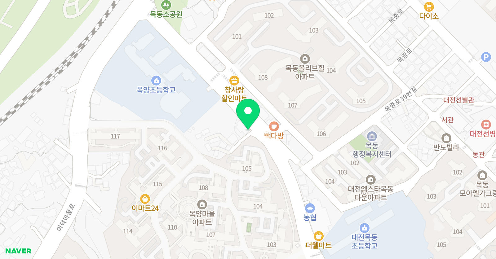 마술피리 음악학원 위치