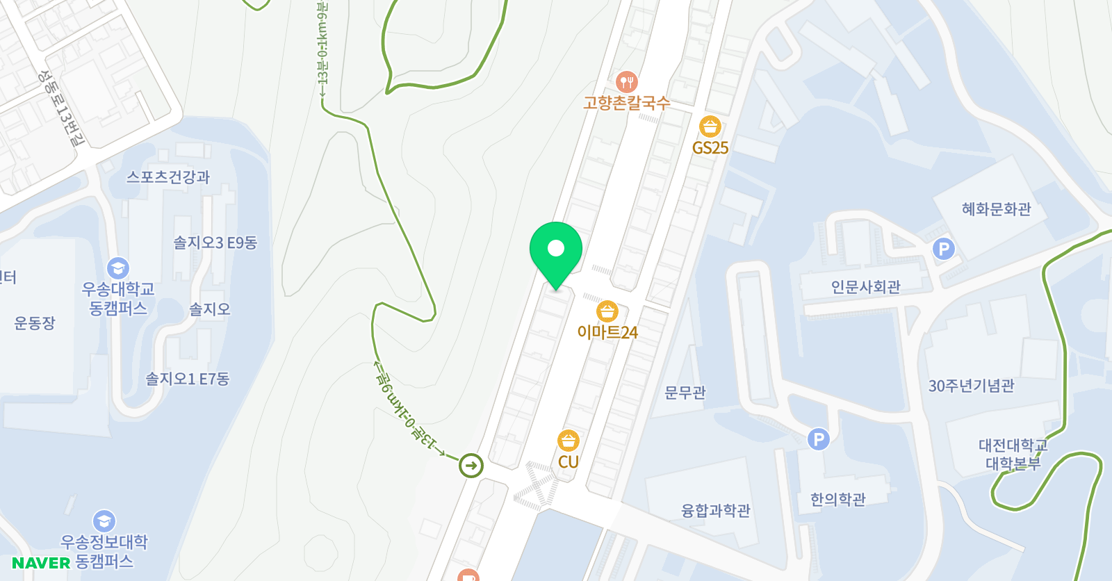 No77 korece akademi 위치