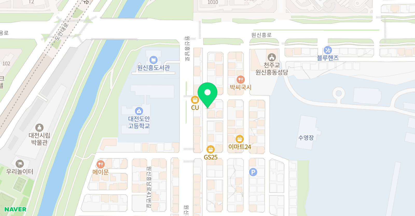 디아나 향기 교습소 위치