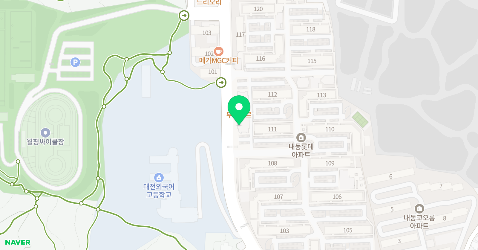 탑위너스 영수학원 내동 영어학원 위치