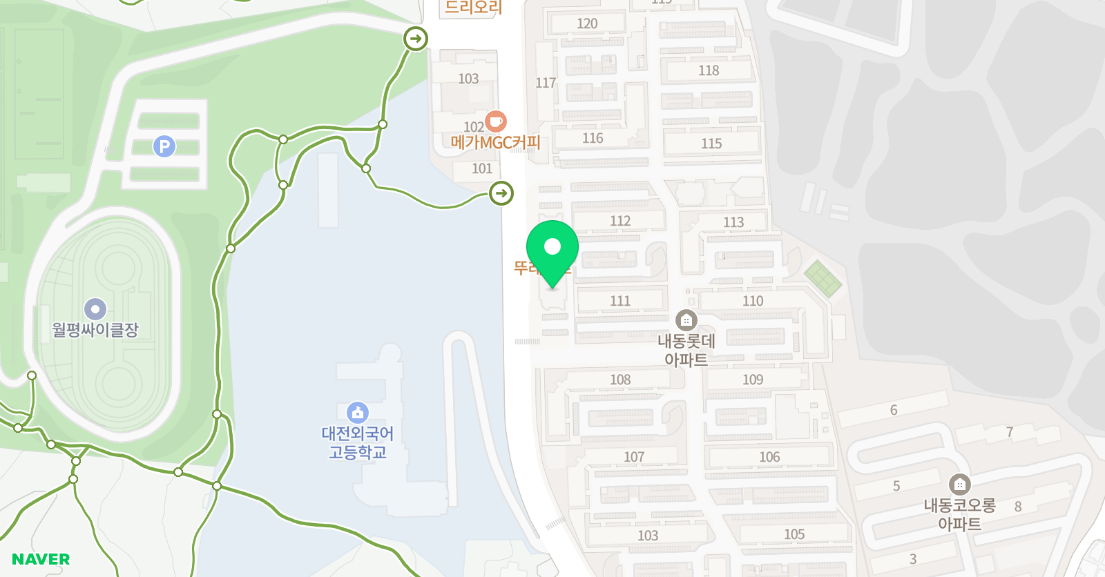 아트앤하트 회화나무 미술학원 위치