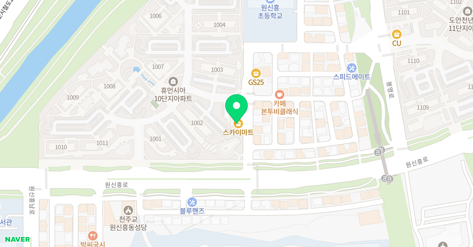 뮤즈 피아노 위치