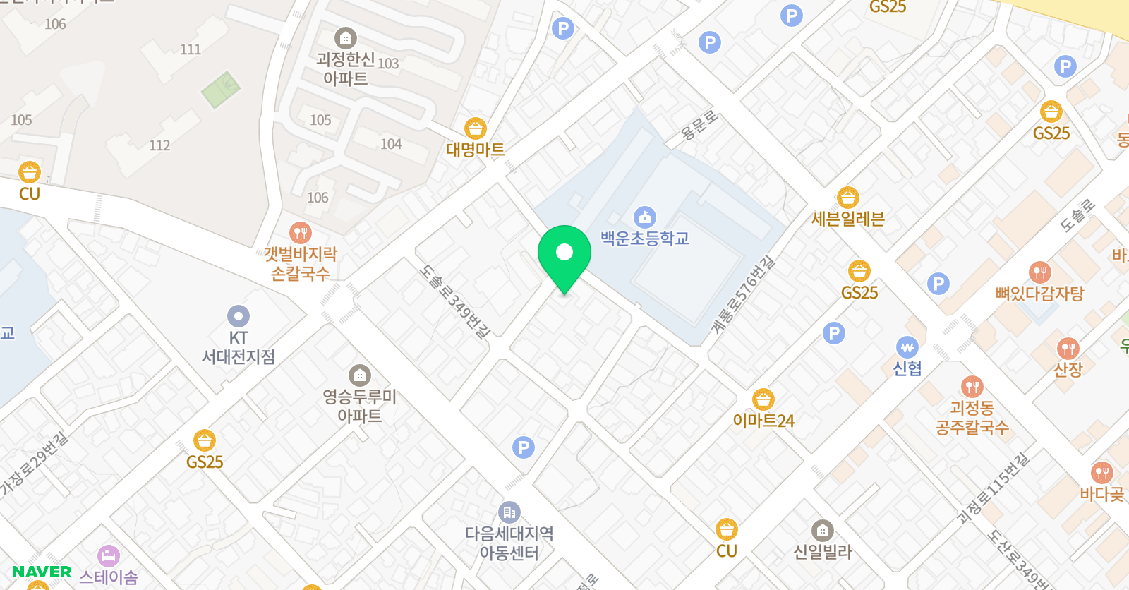 도레미 음악학원 위치