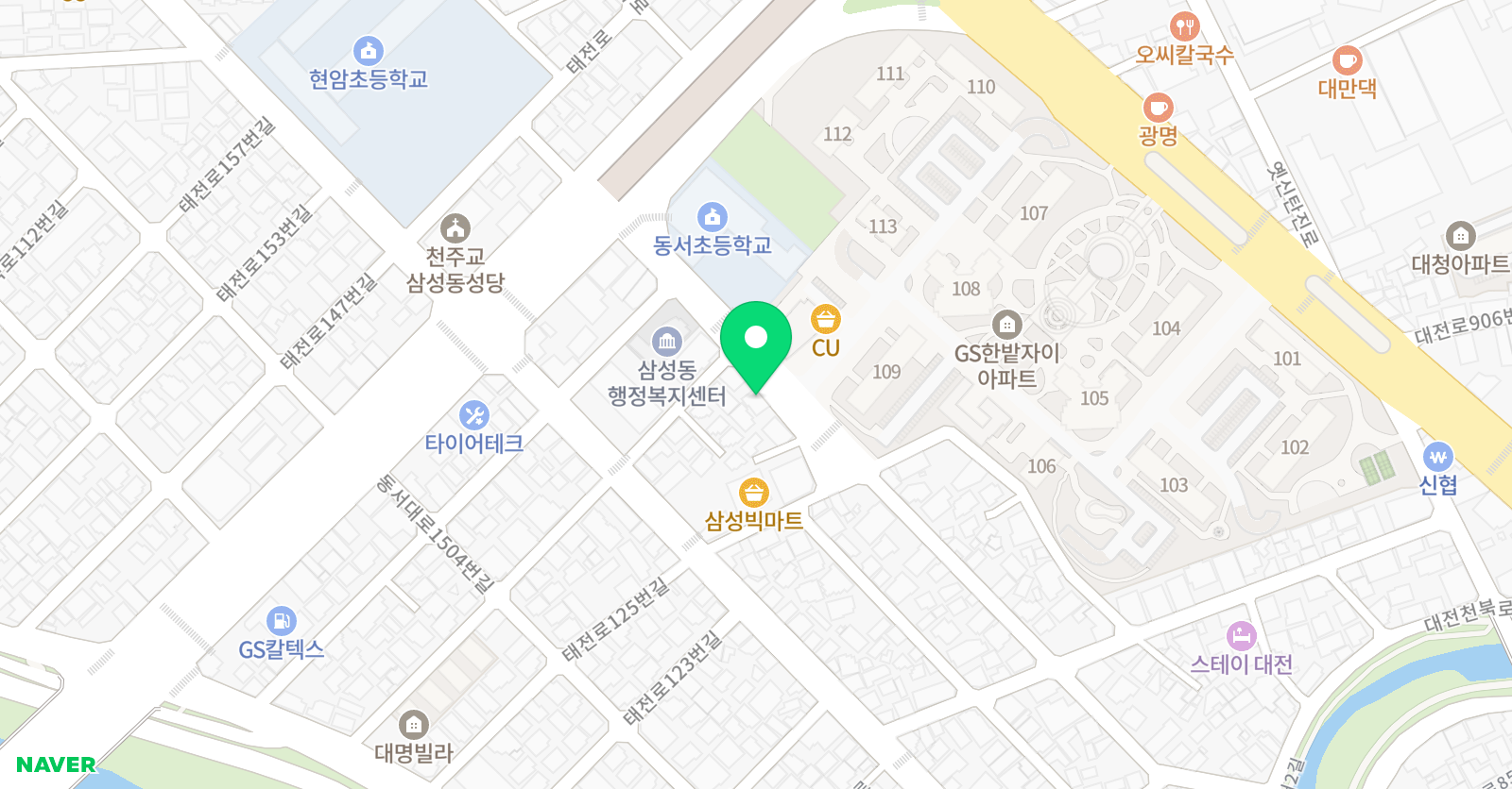 뮤직톡 음악학원 위치