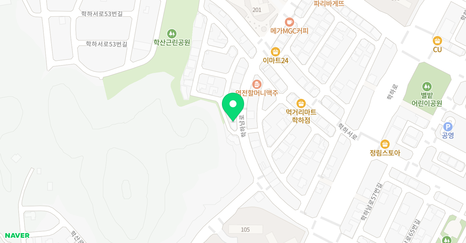 링키영어 학하센터 위치