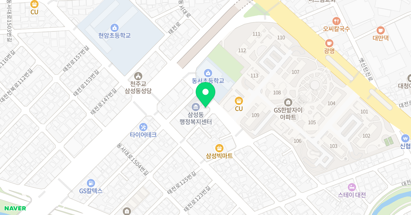 동서 음악학원 위치