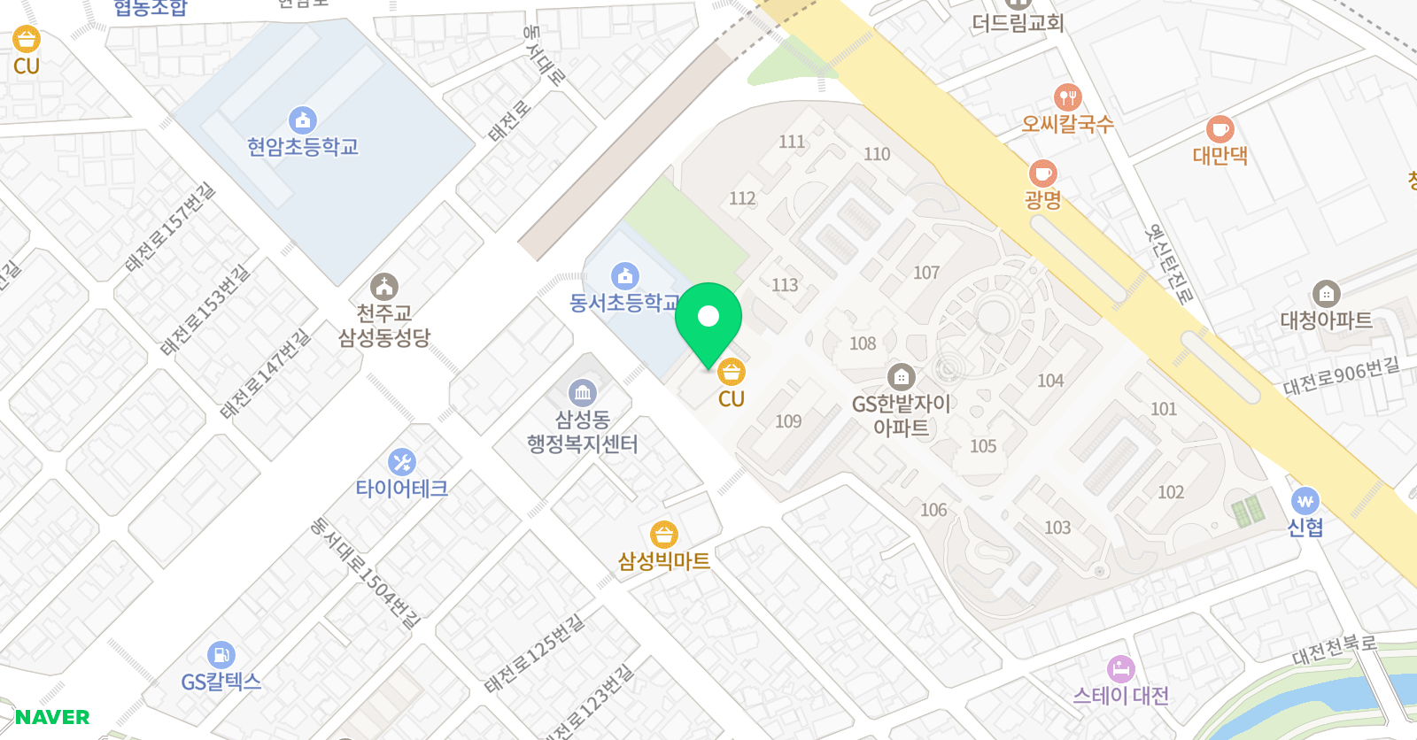 창의력발전소 학원 위치