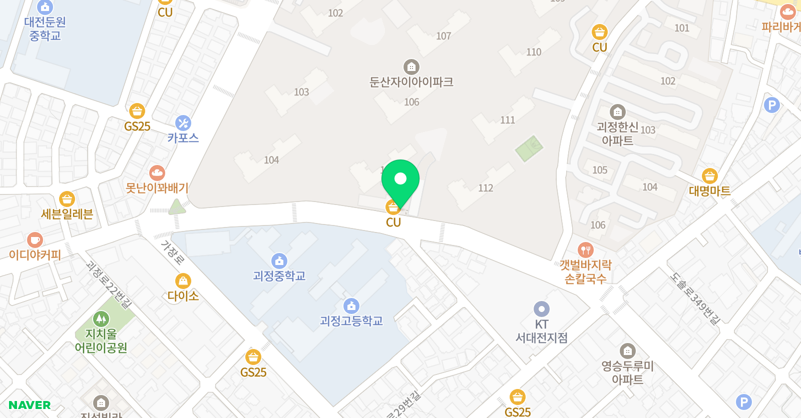 놀작마이아트 꿈꾸는나무 미술교습소 위치