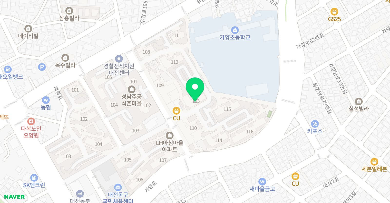 아소비 대전가양아침마을점 위치