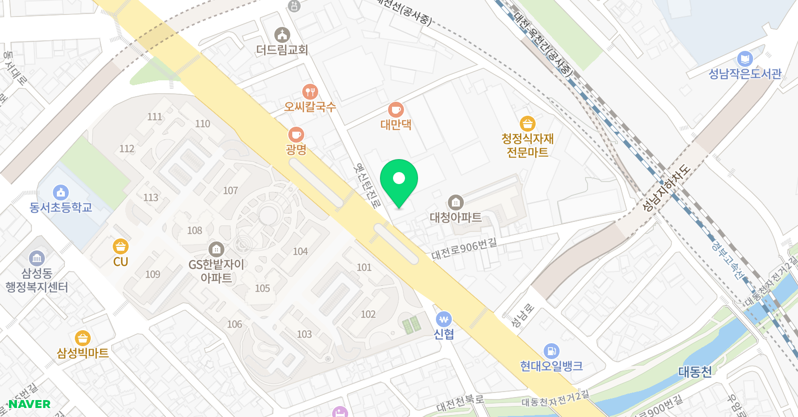 유튜버뮤직학원 위치